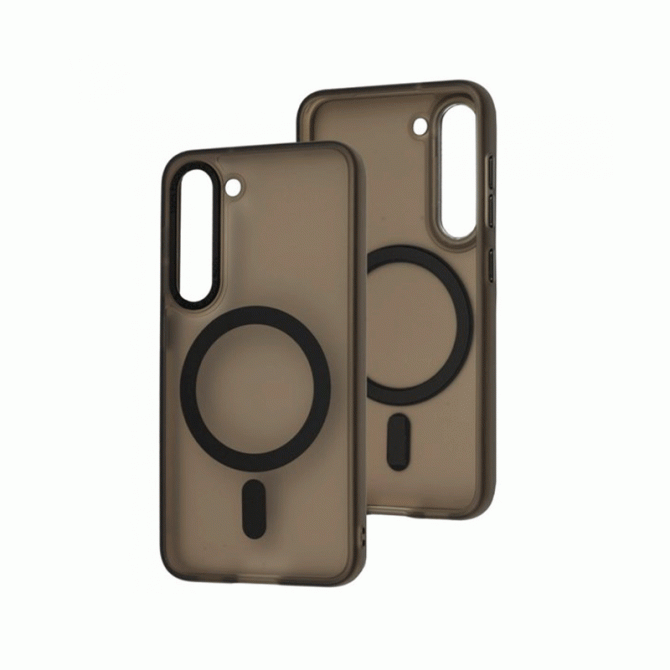 Чохол TPU+PC Lyon Frosted with MagSafe series Samsung Galaxy S23 Black