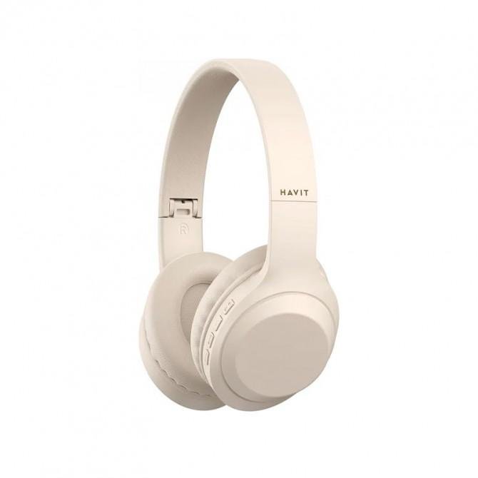 Навушники Havit HV-H628BT Beige