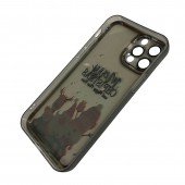 Чехол Christmas Glass Camera iPhone 15 Pro Black Чехол Christmas Glass Camera iPhone 15 Pro Black