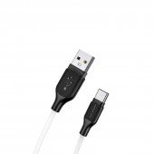 Кабель Borofone BX42 Silicon Type-C White 1m Кабель Borofone BX42 Silicon Type-C White 1m