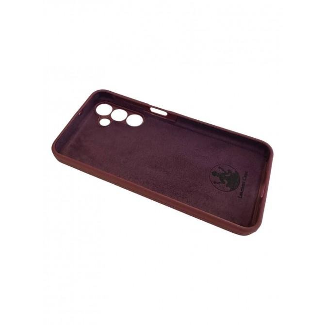 Чехол Original Soft Case Samsung A166 Galaxy A16 Марсала FULL-2