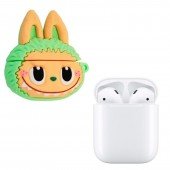 Чохол U-Like Silicone Protective для Airpods LABUBU Green Чохол U-Like Silicone Protective для Airpods LABUBU Green