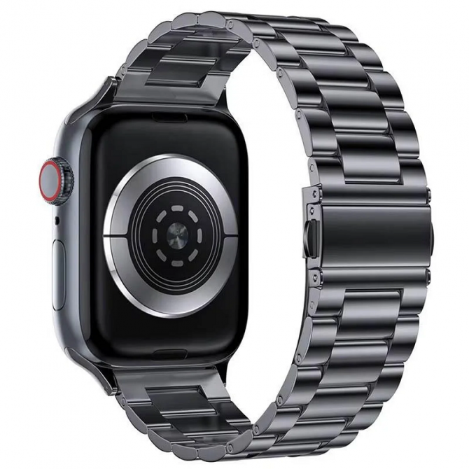Ремешок для Apple Watch 38/40mm Steel Elegance Black-1