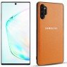 Кожаная накладка Classic series для Samsung Galaxy Note 10 Plus Коричневый
