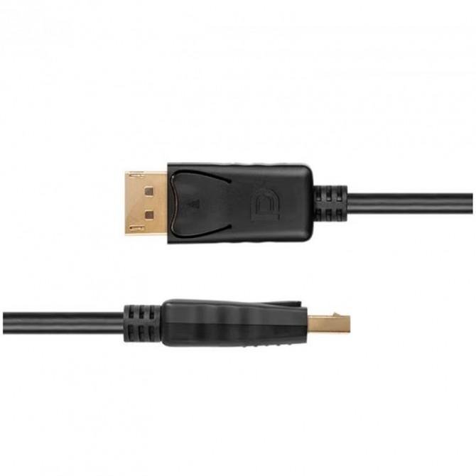 Кабель Prologix DisplayPort - DisplayPort V 1.2 (M/M), 3 м, Black (PR-DP-DP-P-03-30-3m)-1