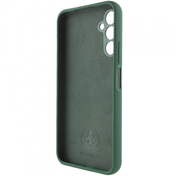 Чехол Original Soft Case Samsung Galaxy S25 FE Темно Зеленый FULL-3
