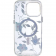 Чехол TPU+PC Clear Garden with MagSafe для Apple iPhone 17 (6.3") (Blue Blossom)