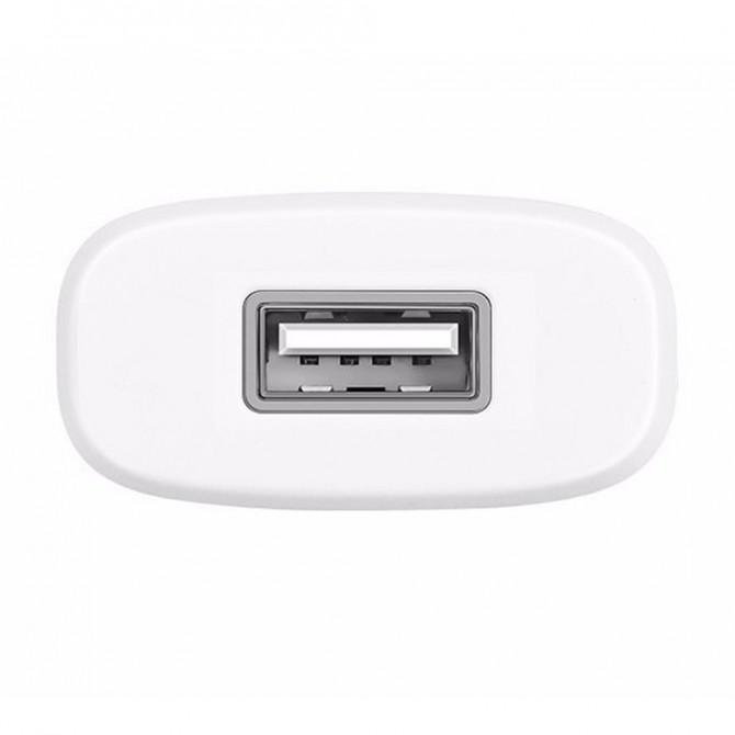 Сетевое зарядное устройство 1USB Hoco C11 White (1A)-1