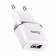 Сетевое зарядное устройство 1USB Hoco C11 White + USB Cable iPhone 6 (1A)