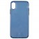Чехол Baseus Simple Series Case для iPhone X (With Pluggy TPU) Transparent Blue (A03)