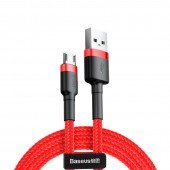 Кабель Baseus Cafule MicroUSB (CAMKLF-C09) Red 2m Кабель Baseus Cafule MicroUSB (CAMKLF-C09) Red 2m