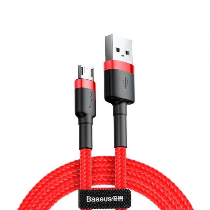 Кабель Baseus Cafule MicroUSB (CAMKLF-C09) Red 2m