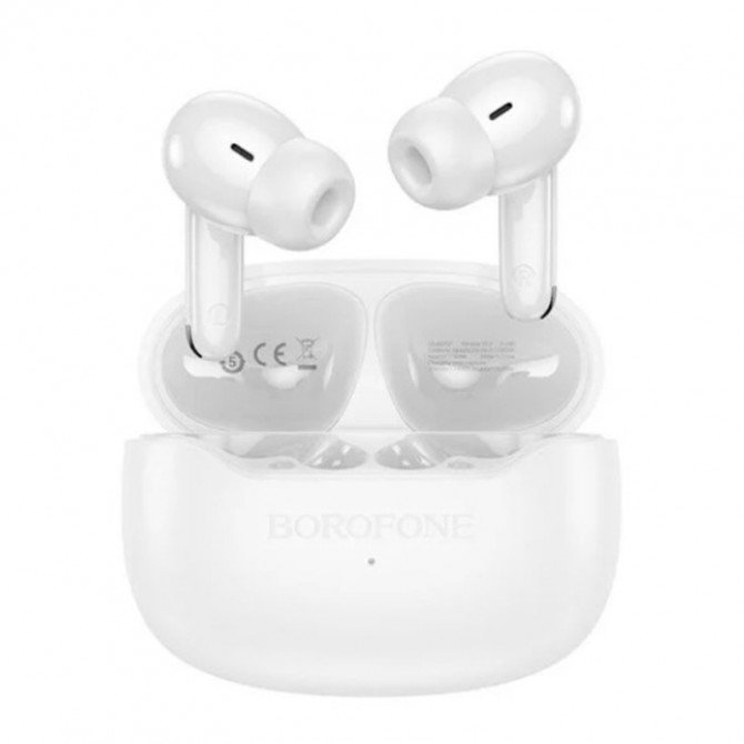 Наушники Stereo Bluetooth Borofone FQ1 White