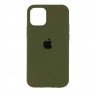 Силіконовий чохол для iPhone 15 Plus Dark Olive FULL