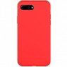 Силіконовий чохол для iPhone 7/8 Plus Червоний FULL (без лого)