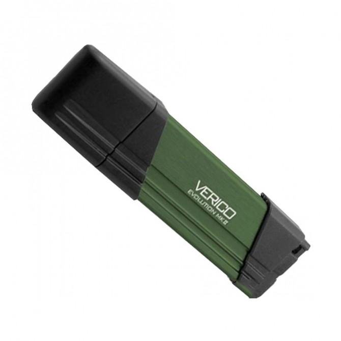 Флеш память Verico USB 32Gb MKII Olive Green USB 3.1-1