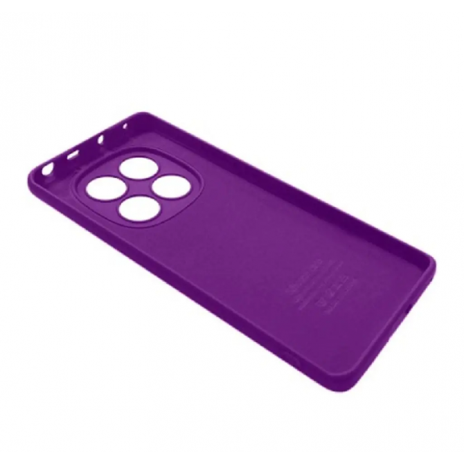 Силіконовий чохол для Xiaomi Redmi Note 14 4G Фіолетовий FULL-1