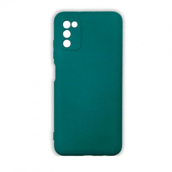 Чохол Original Soft Case Samsung A037 Galaxy A03s Темно Зелений FULL
