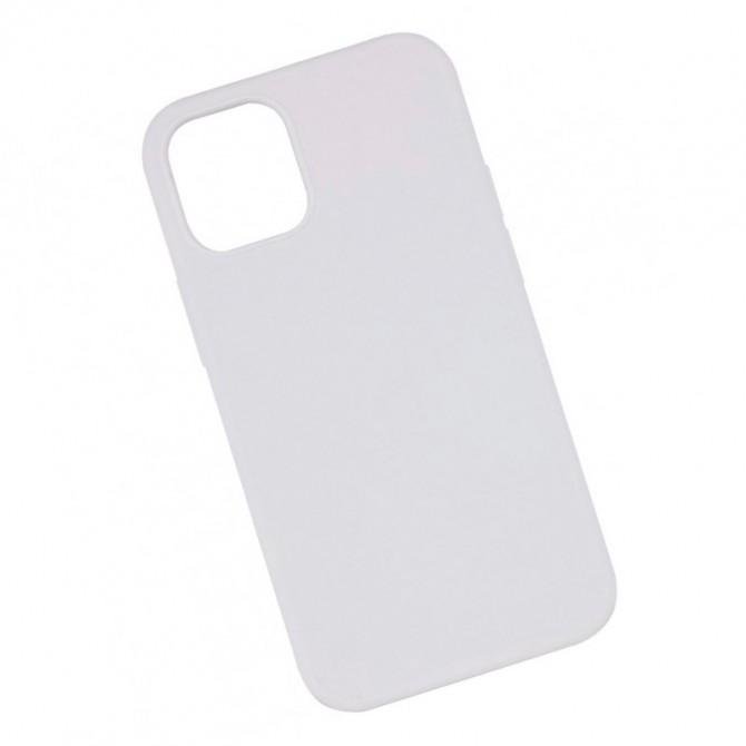 Оригинальный силиконовый чехол для iPhone 13 Pro Белый FULL (без лого)-3