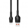 Кабель USB XO NB55 Braided Type-C 5A/1m Black
