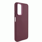 TPU чохол Bonbon Metal Style для Samsung Galaxy A55 Бордовий TPU чохол Bonbon Metal Style для Samsung Galaxy A55 Бордовий