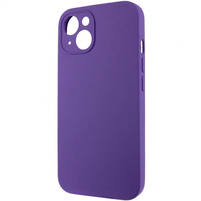 Силиконовый чехол чохол для iPhone 15 Plus Amethyst FULL-2