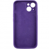 Силиконовый чехол чохол для iPhone 15 Plus Amethyst FULL