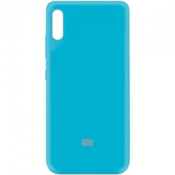 Чехол Original Soft Case Xiaomi Redmi 9a Голубой FULL