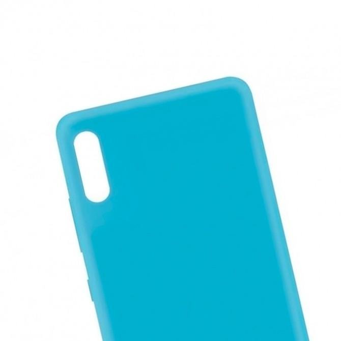 Чехол Original Soft Case Xiaomi Redmi 9a Голубой FULL-1