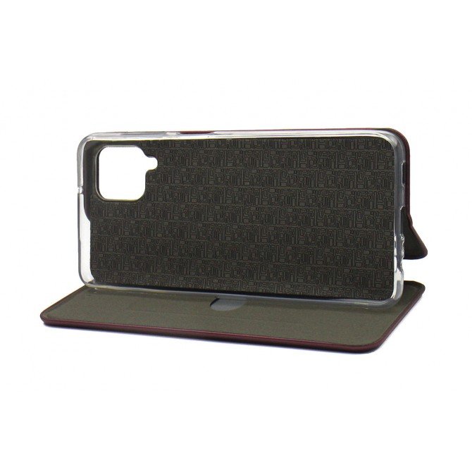 Чохол книжка U-Like Best Samsung A125 Galaxy A12 Marsala-3