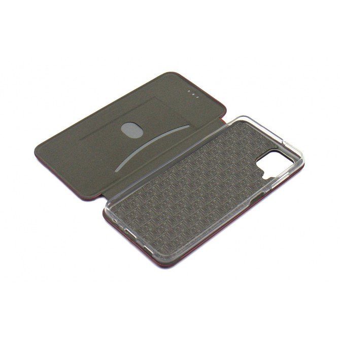 Чохол книжка U-Like Best Samsung A125 Galaxy A12 Marsala-4