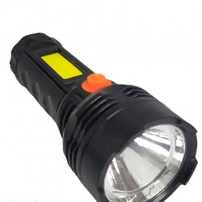 Фонарик YS-915 Черный-1