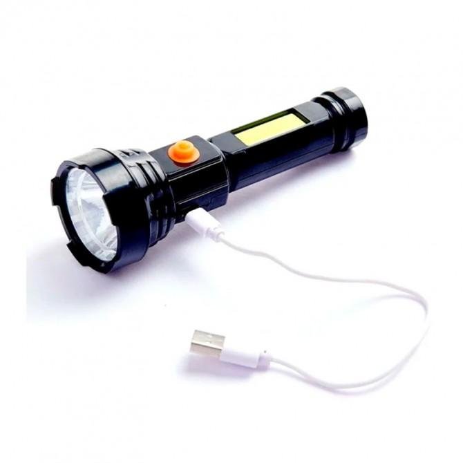Фонарик YS-916 Черный-2