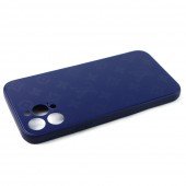 Чехол TPU Glass LV для iPhone 12 Pro Max Синий Чехол TPU Glass LV для iPhone 12 Pro Max Синий