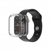 Чохол AmazingThing Anti-Bacterial для Apple Watch 44mm Black Clear Чохол AmazingThing Anti-Bacterial для Apple Watch 44mm Black Clear