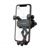 Холдер Borofone BH19 Eddie Gravity Black Холдер Borofone BH19 Eddie Gravity Black