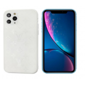 Чохол TPU Glass LV для iPhone 12 Білий Чохол TPU Glass LV для iPhone 12 Білий