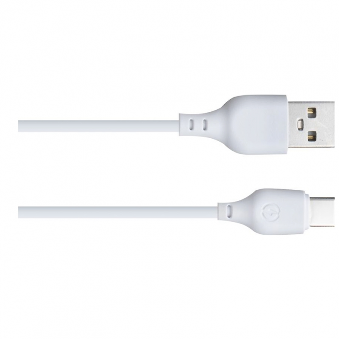 USB кабель XO NB103 Type-C 2.1A/1m White-1
