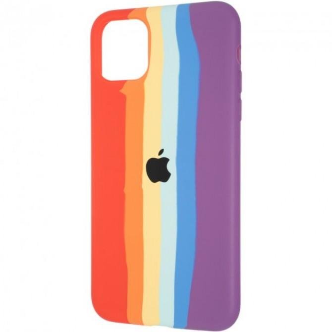 Colorfull Soft Case iPhone 11 Rainbow-1