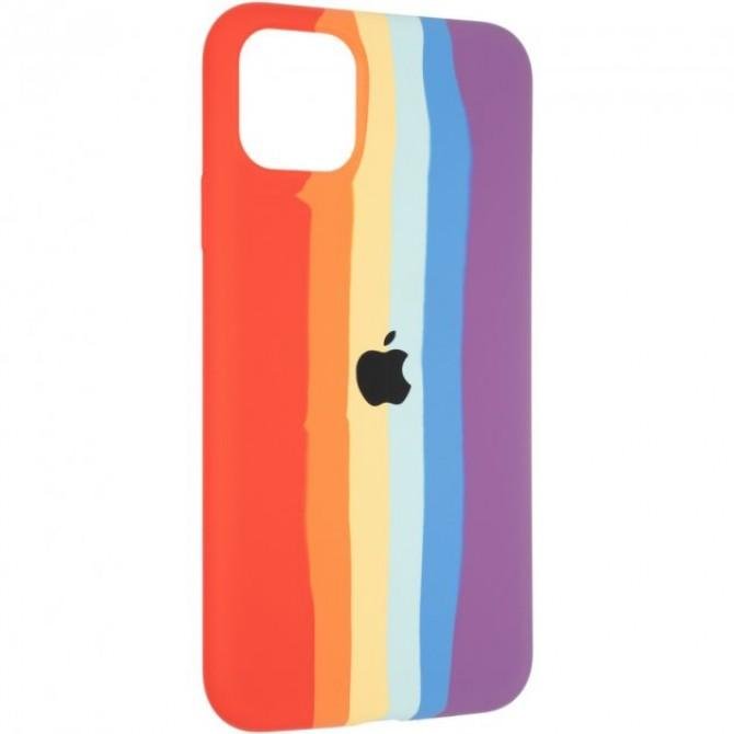 Colorfull Soft Case iPhone 11 Rainbow-3