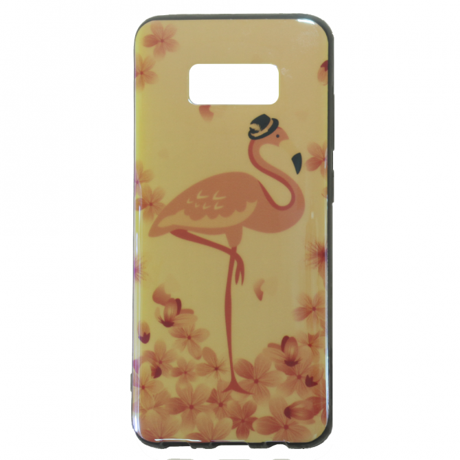 Чехол U-Like Picture series для Samsung G950 Galaxy S8 Flamingo-1