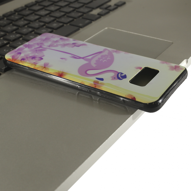 Чехол U-Like Picture series для Samsung G950 Galaxy S8 Flamingo-3