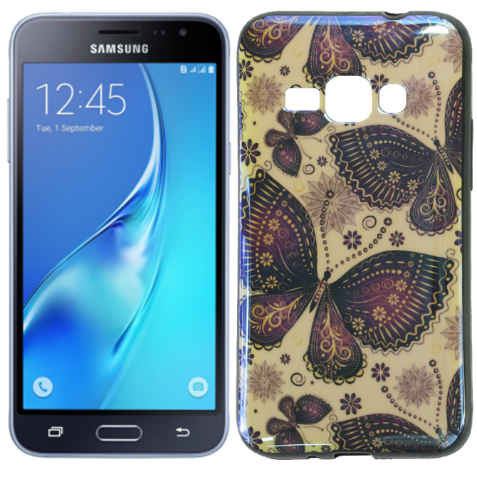 Чехол U-Like Picture series для Samsung J120 Butterfly