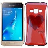 Чехол U-Like Picture series для Samsung J120 Heart Pink