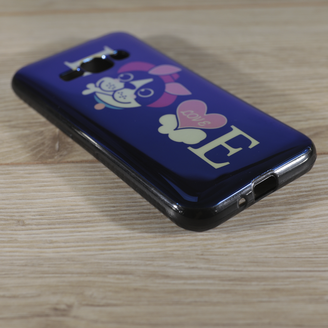 Чехол U-Like Picture series для Samsung J120 Love Black-2