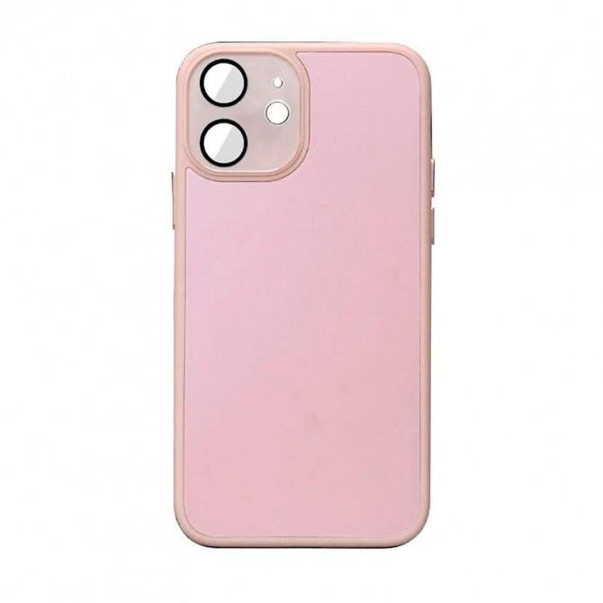 Чехол TPU+Glass Sapphire Midnight для Apple iPhone 12 (6.1") Бежевый