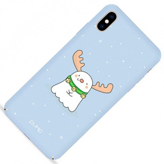Чехол Pump Tender Touch Case for iPhone X/XS Snow Deer