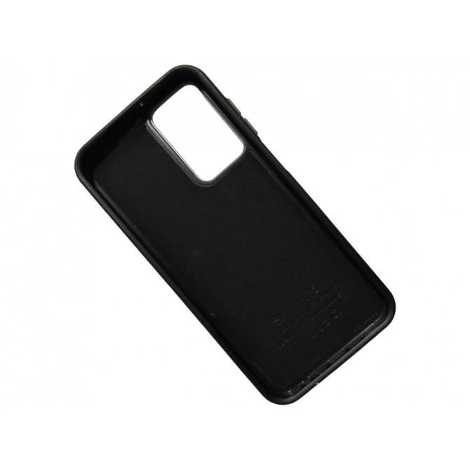 Кожаный чехол Leather Case Metal Buttons для Samsung Galaxy S23 FE Black-2