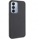 Кожаный чехол Leather Case Metal Buttons для Samsung Galaxy S23 FE Black