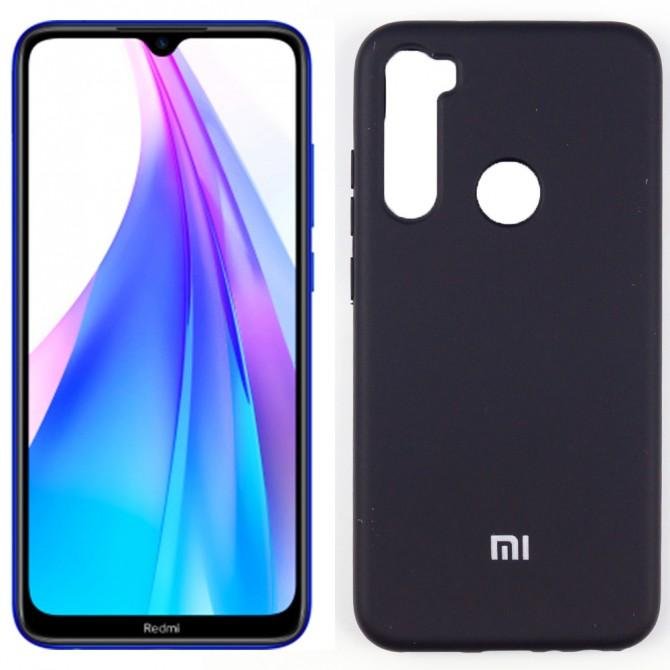 Чехол Soft Case для Xiaomi Redmi Note 8T Чёрный